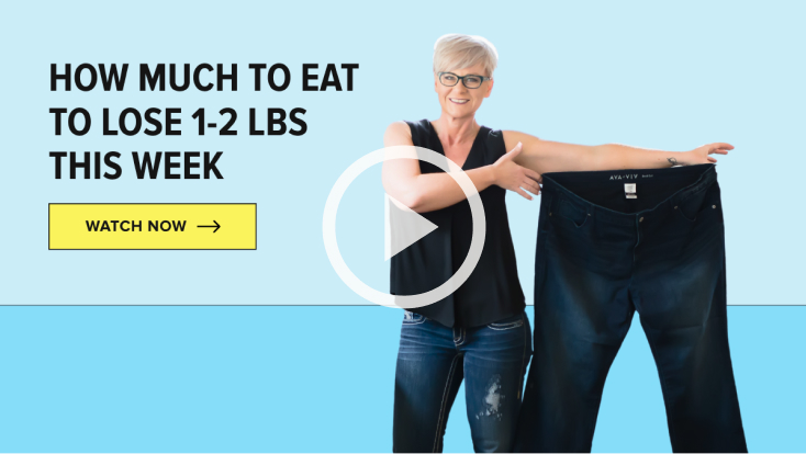 How much to eat to lose 2 lbs this week.