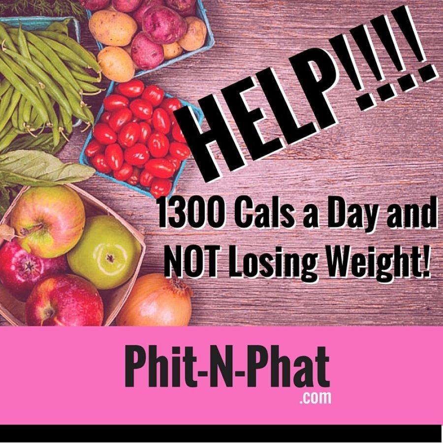 Struggling with only consuming 300 calories a day and not experiencing weight loss? Try the Phit n Phat approach for effective results.