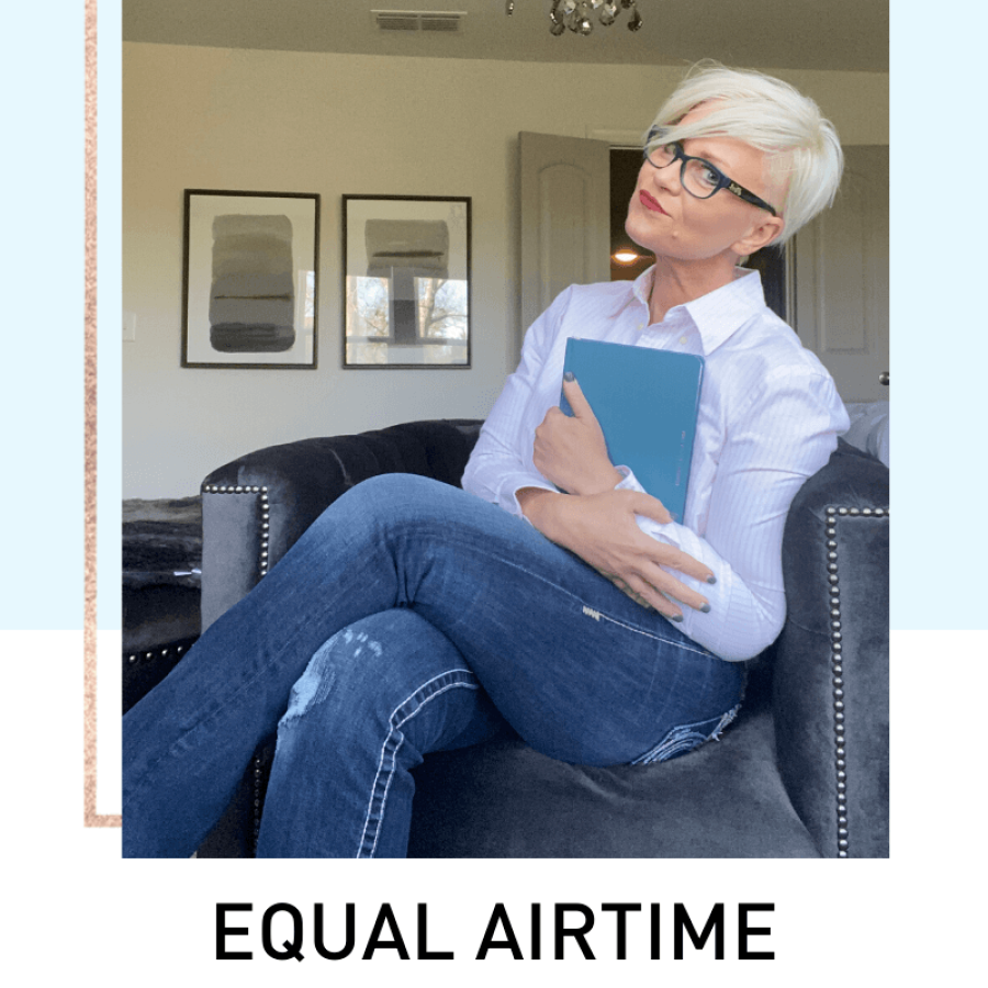 Equal airtime equals weightloss video.