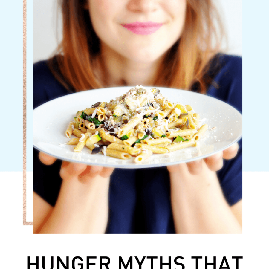 Hunger myths that lead to weight loss.