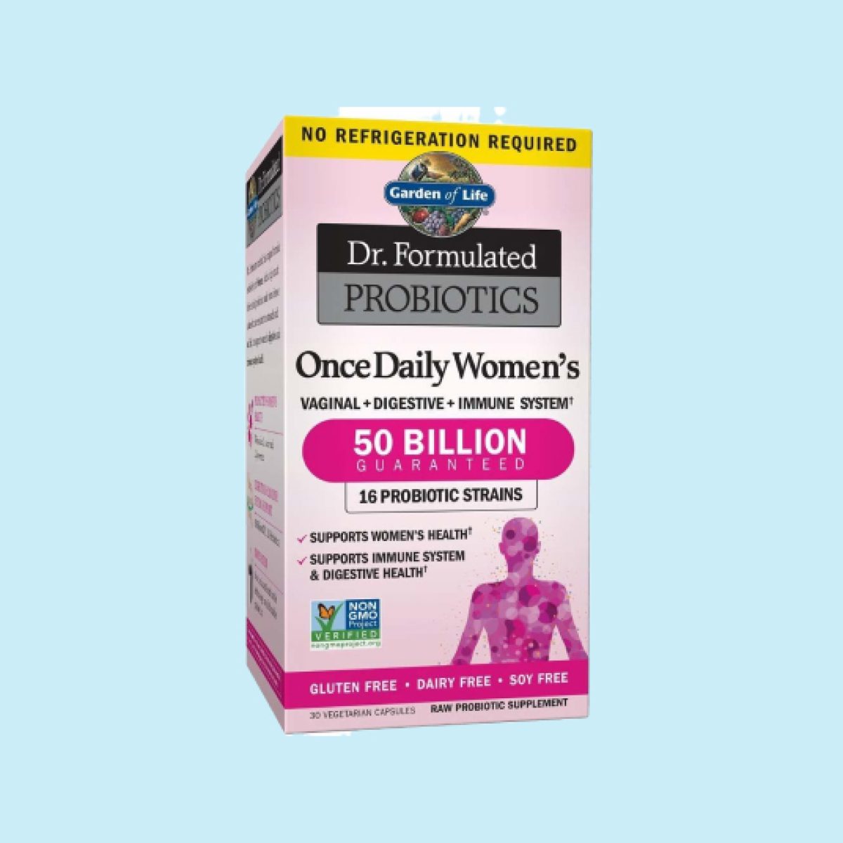 Dr exalted probiotics once daily women's 50 billion.