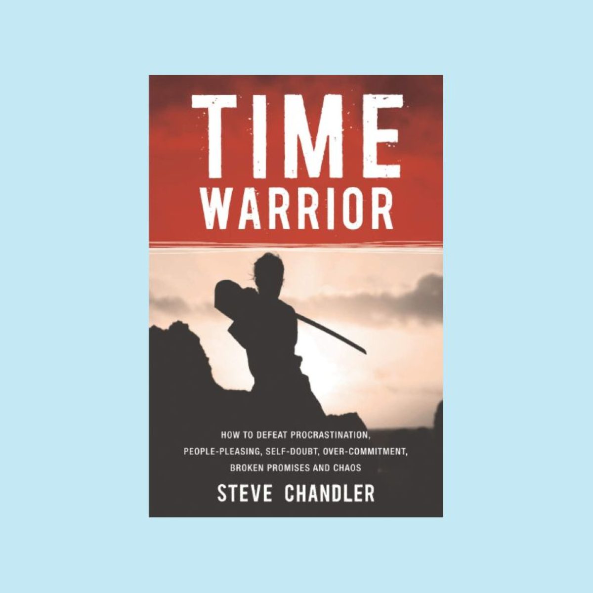 The cover of time warrior by steve chandler.