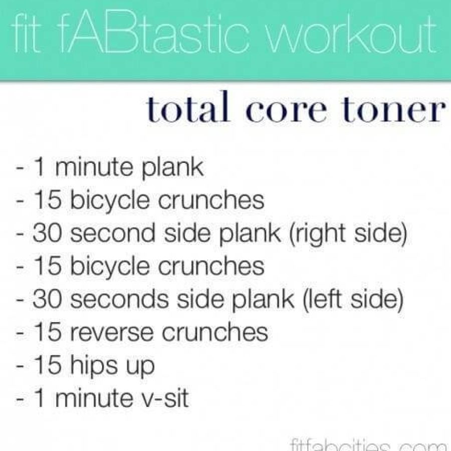 Get a total core toner workout with this quick travel workout.